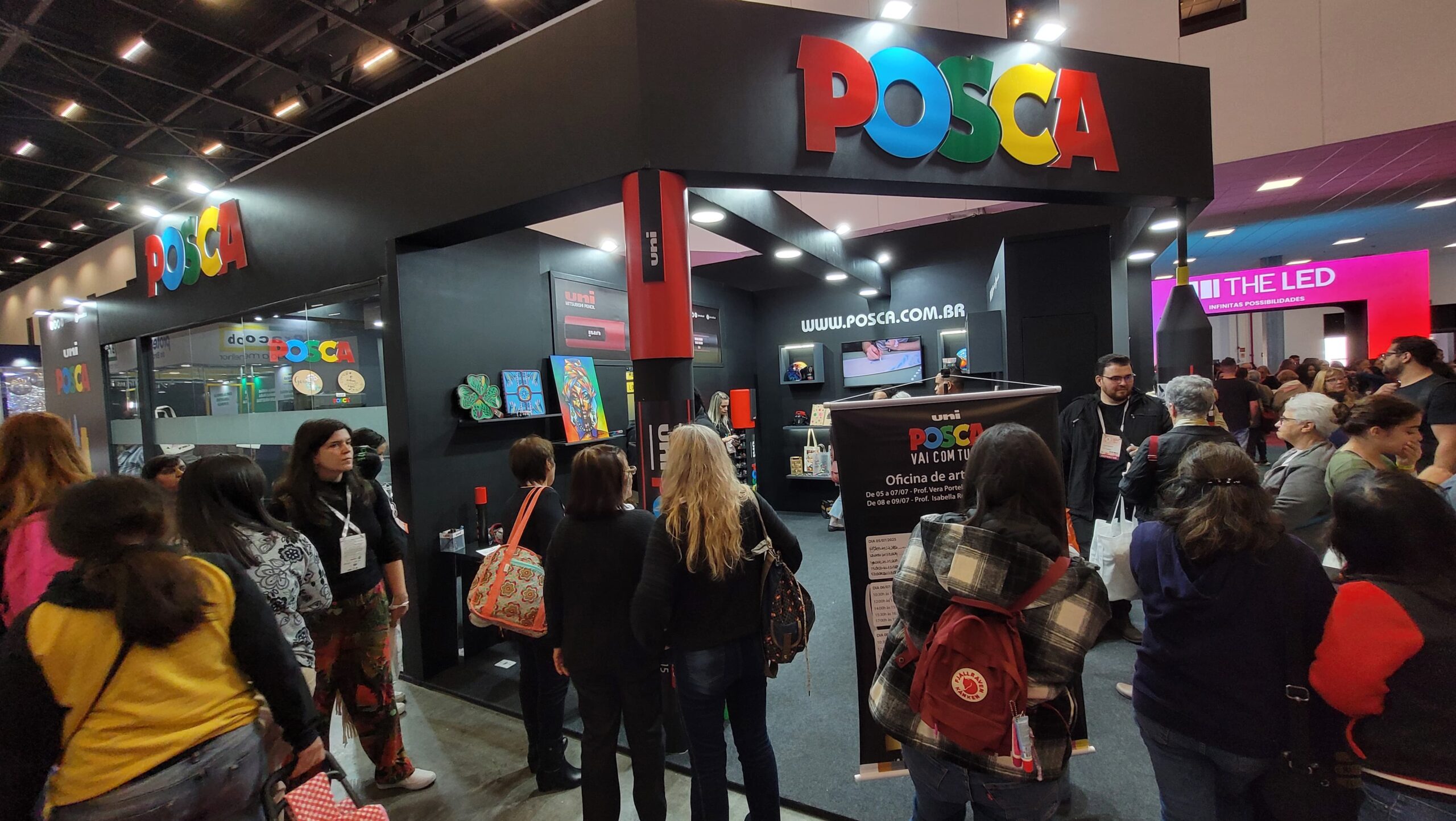 Posca na Mega Artesanal 2025: Cores e Personalização