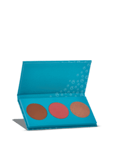 Paleta Catharine Hill Sculpt Chill cor 3, combina blush, contorno e iluminador em cores versáteis para diferentes estilos de maquiagem.