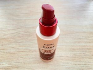 Frasco do Óleo em Creme Eudora Siàge Nutri Acid Complex com pump vermelho.