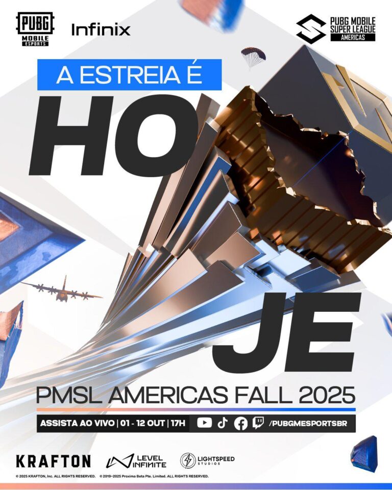 PUBG MOBILE Super League Americas Fall 2025 Começa Hoje
