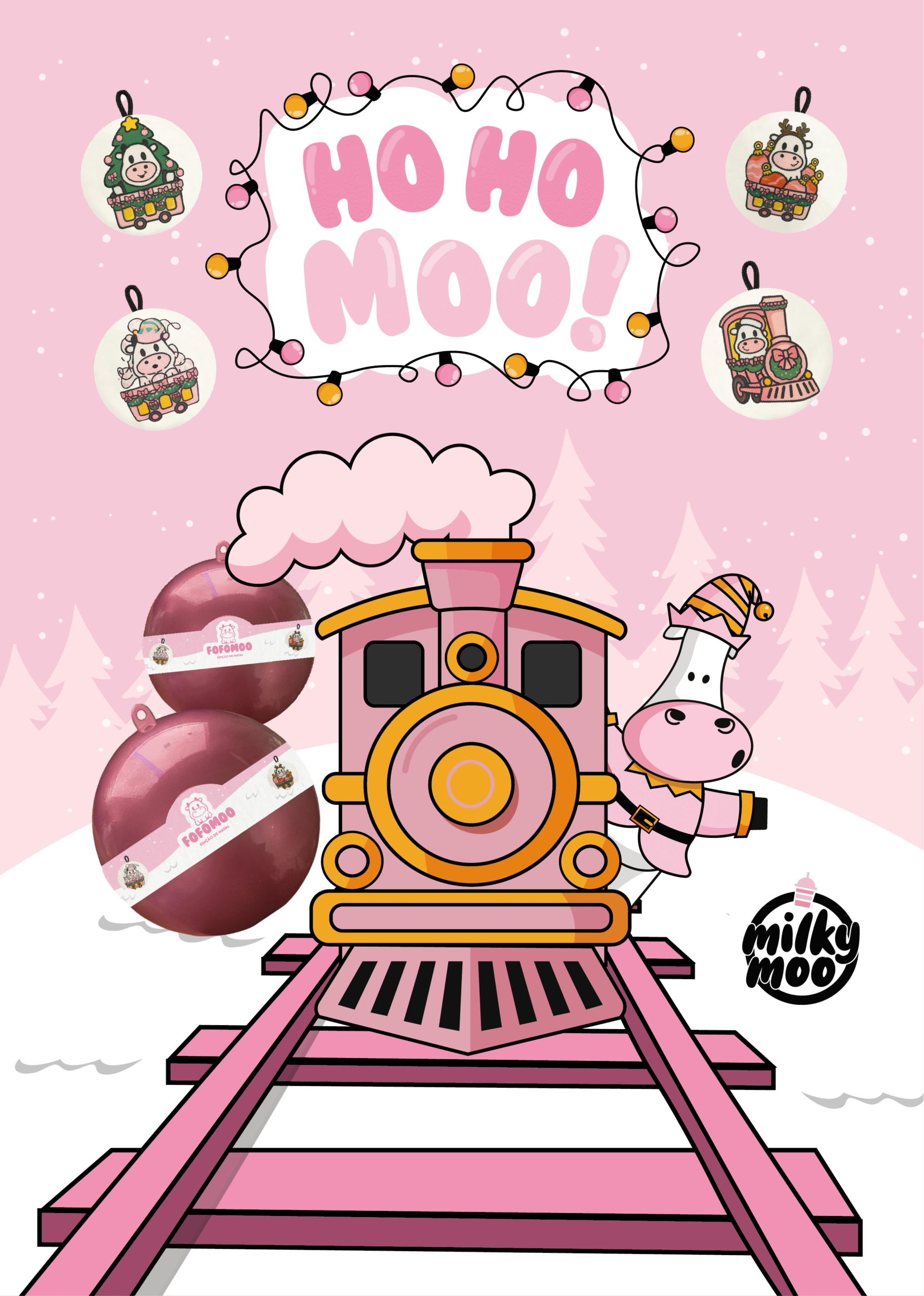 Milky Moo Lança FofoMoo Natalino Na Campanha Ho Ho Moo