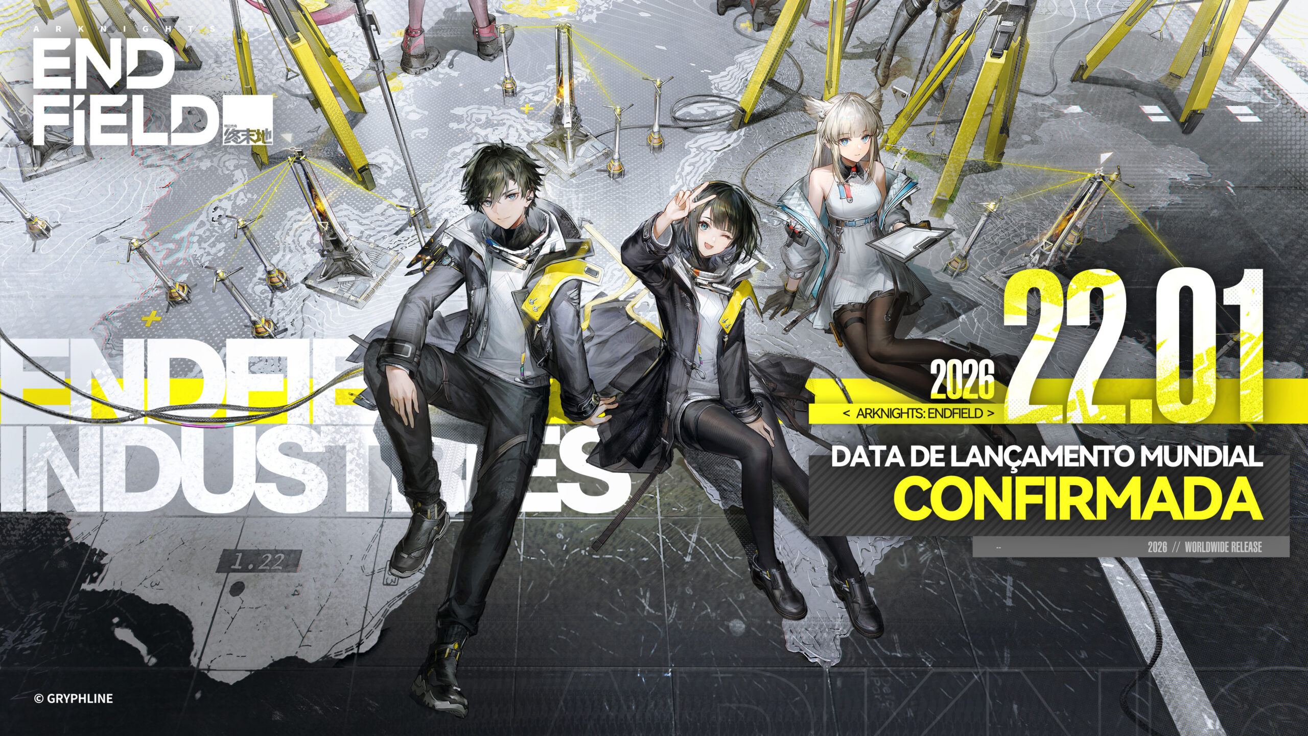Arknights: Endfield Confirma Lançamento Global Em 2026