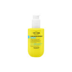 Produto Yellow Glow Leave-In Cream Hydra Care em embalagem com válvula pump, formulado para hidratação, desembaraço e controle do frizz.