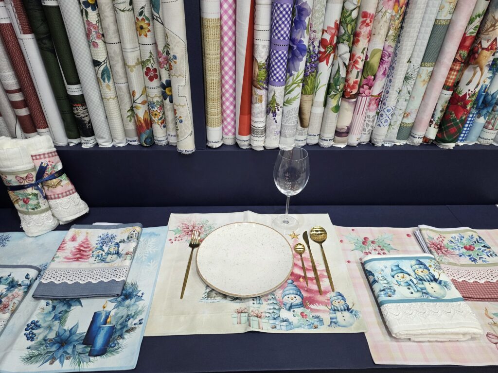 Tecidos estampados exclusivos da Center Panos apresentam opções para costura criativa e decoração personalizada.