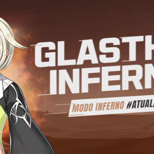 Banner de Ragnarök Online LATAM destaca personagem e título Glastheim Infernal em cenário sombrio da nova atualização do jogo