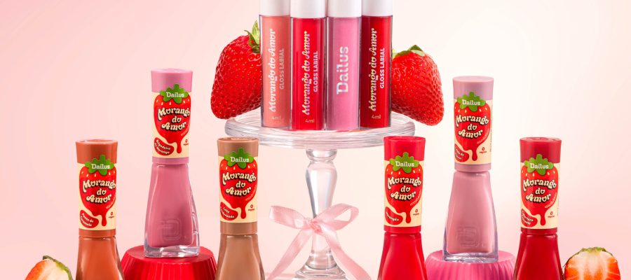 Dailus Lança Coleção Morango Do Amor