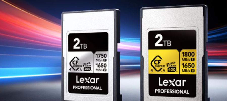 Lexar Amplia Linha e Lança Cartões CFexpress Type A de 2TB