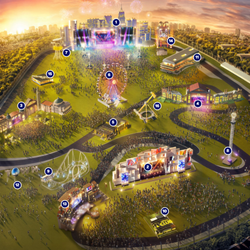 Mapa Oficial do The Town 2025